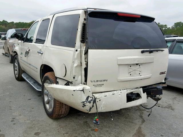 1GKS2EEF5DR303133 - 2013 GMC YUKON DENA WHITE photo 3