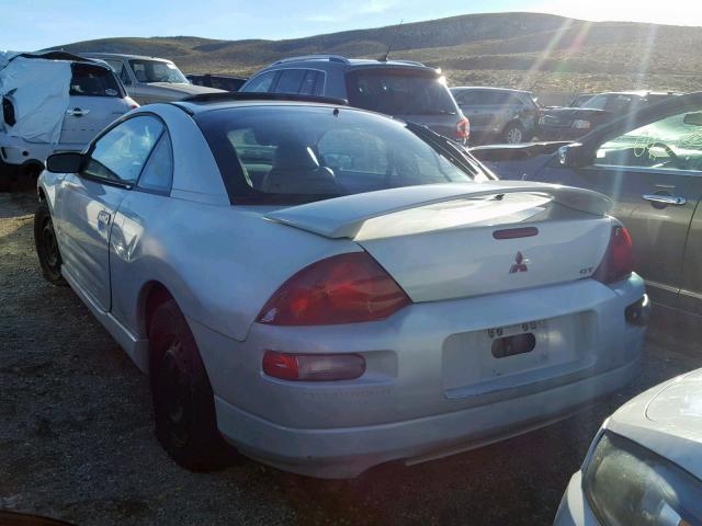 4A3AC54H51E147442 - 2001 MITSUBISHI ECLIPSE GT WHITE photo 3