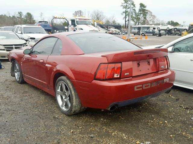 1FAFP48Y63F330661 - 2003 FORD MUSTANG CO RED photo 3