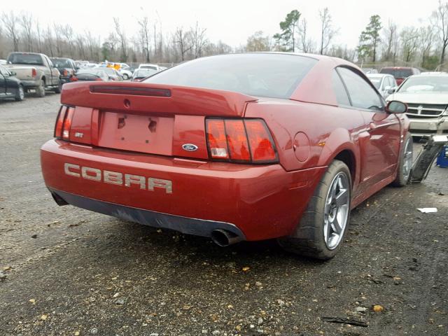 1FAFP48Y63F330661 - 2003 FORD MUSTANG CO RED photo 4