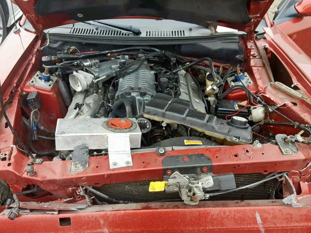 1FAFP48Y63F330661 - 2003 FORD MUSTANG CO RED photo 7