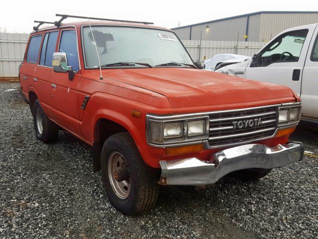 JT3FJ62G5J0079191 - 1988 TOYOTA LAND CRUIS RED photo 1