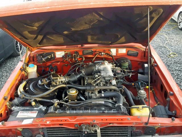 JT3FJ62G5J0079191 - 1988 TOYOTA LAND CRUIS RED photo 7