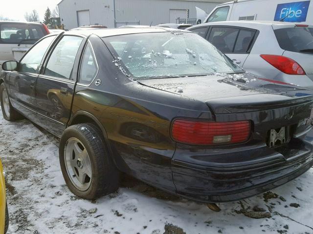 1G1BL52PXSR166394 - 1995 CHEVROLET CAPRICE / BLACK photo 3