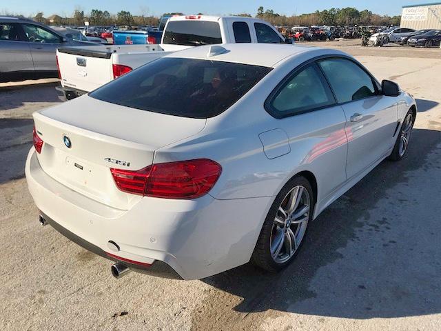 WBA3R5C50EK188308 - 2014 BMW 435 XI WHITE photo 4