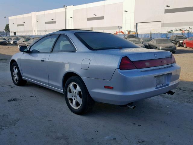 1HGCG2255YA043205 - 2000 HONDA ACCORD EX SILVER photo 3