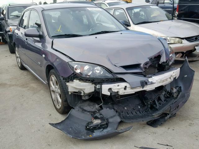 JM1BK344181860397 - 2008 MAZDA 3 HATCHBAC GRAY photo 1