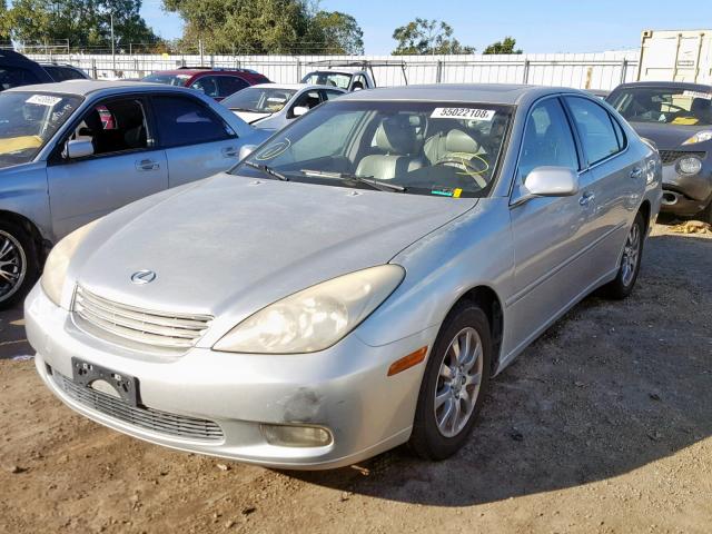 JTHBF30G136009361 - 2003 LEXUS ES 300 SILVER photo 2