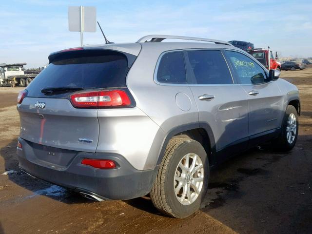 1C4PJMCX7JD608846 - 2018 JEEP CHEROKEE L SILVER photo 4