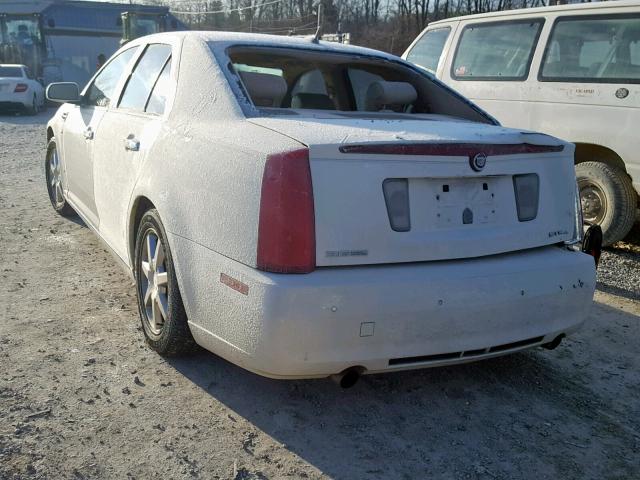 1G6DD67VX80146818 - 2008 CADILLAC STS WHITE photo 3