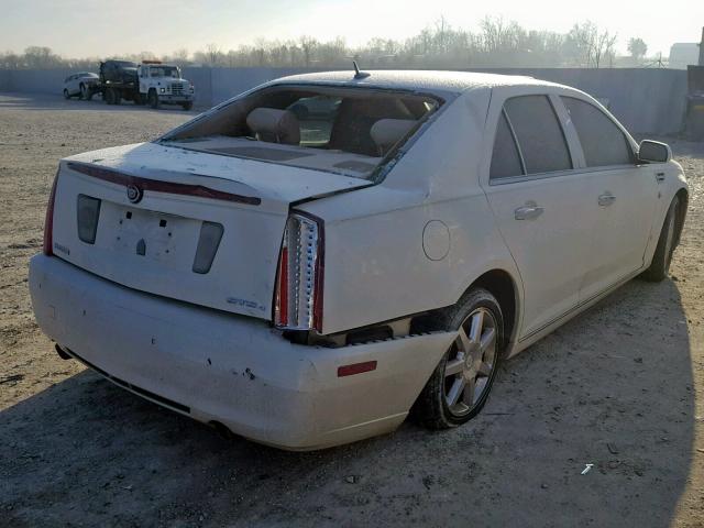 1G6DD67VX80146818 - 2008 CADILLAC STS WHITE photo 4