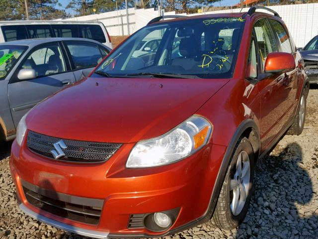 JS2YB417985105107 - 2008 SUZUKI SX4 TOURIN ORANGE photo 2