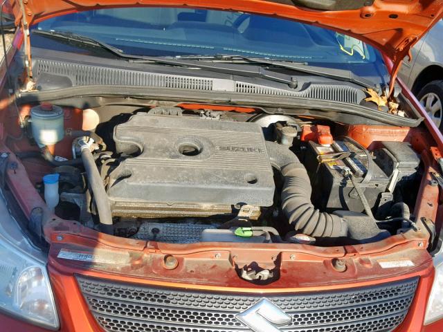 JS2YB417985105107 - 2008 SUZUKI SX4 TOURIN ORANGE photo 7