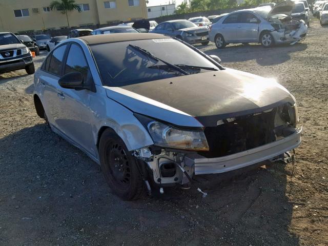 1G1PB5SH1D7216311 - 2013 CHEVROLET CRUZE LS SILVER photo 1