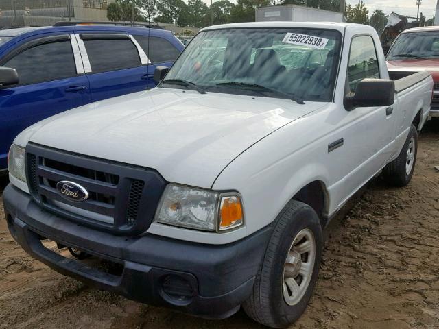 1FTYR10U88PA79115 - 2008 FORD RANGER WHITE photo 2