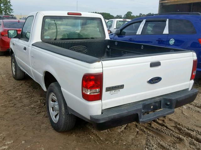 1FTYR10U88PA79115 - 2008 FORD RANGER WHITE photo 3