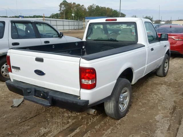 1FTYR10U88PA79115 - 2008 FORD RANGER WHITE photo 4