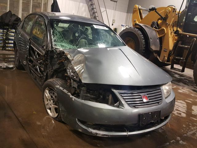 1G8AJ55F86Z185263 - 2006 SATURN ION LEVEL GRAY photo 1