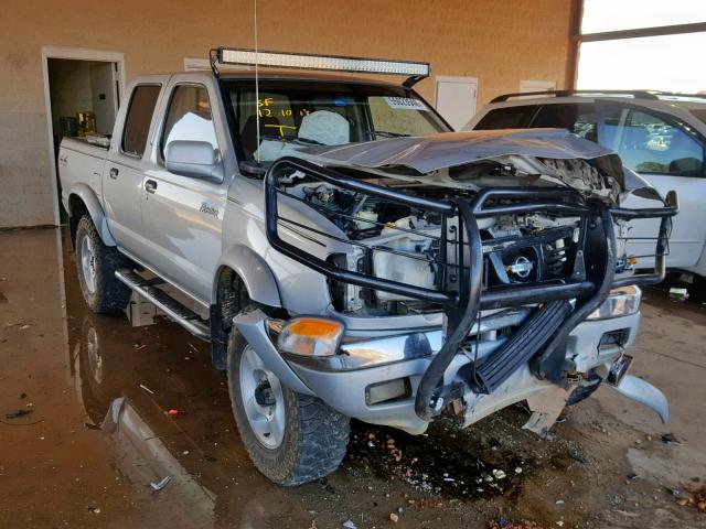 1N6ED27YXYC334772 - 2000 NISSAN FRONTIER C SILVER photo 1