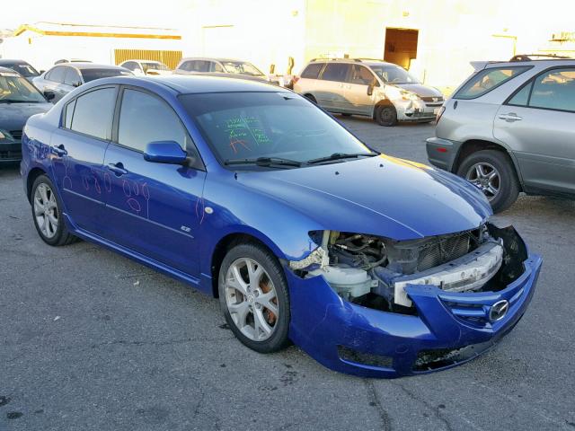 JM1BK323271665966 - 2007 MAZDA 3 S BLUE photo 1