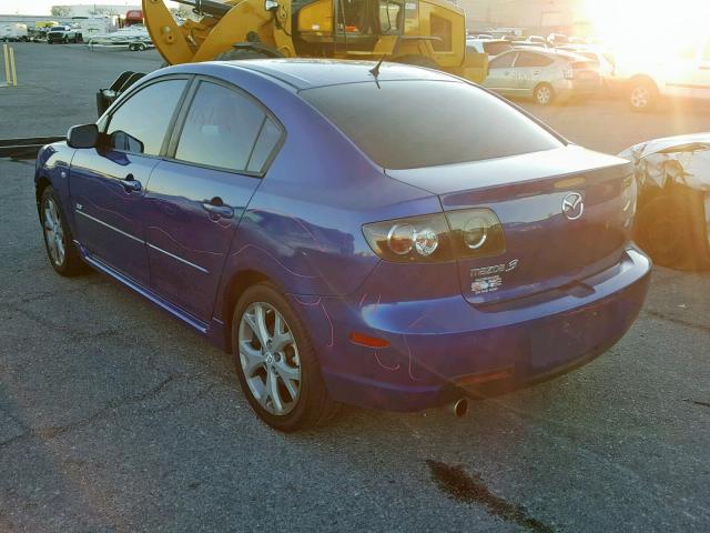 JM1BK323271665966 - 2007 MAZDA 3 S BLUE photo 3