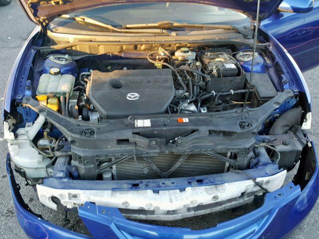 JM1BK323271665966 - 2007 MAZDA 3 S BLUE photo 7