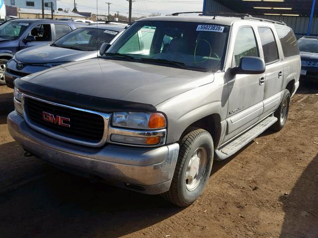 1GKFK16Z02J179660 - 2002 GMC YUKON XL K GRAY photo 2