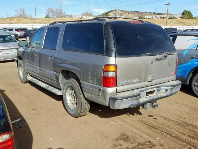 1GKFK16Z02J179660 - 2002 GMC YUKON XL K GRAY photo 3