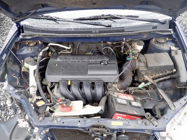 2T1BR32E44C311001 - 2004 TOYOTA COROLLA CE BLUE photo 7