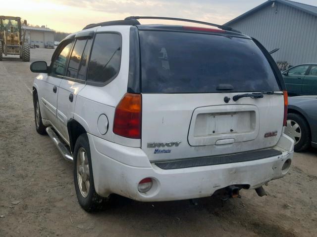 1GKDT13S742449654 - 2004 GMC ENVOY WHITE photo 3