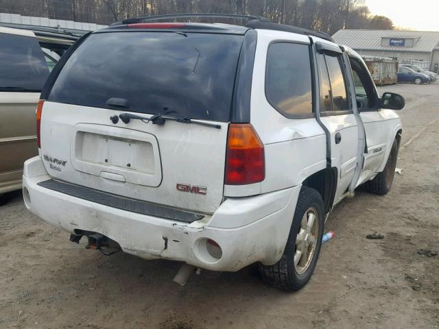 1GKDT13S742449654 - 2004 GMC ENVOY WHITE photo 4