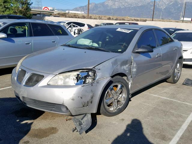 1G2ZH558264115085 - 2006 PONTIAC G6 GT SILVER photo 2