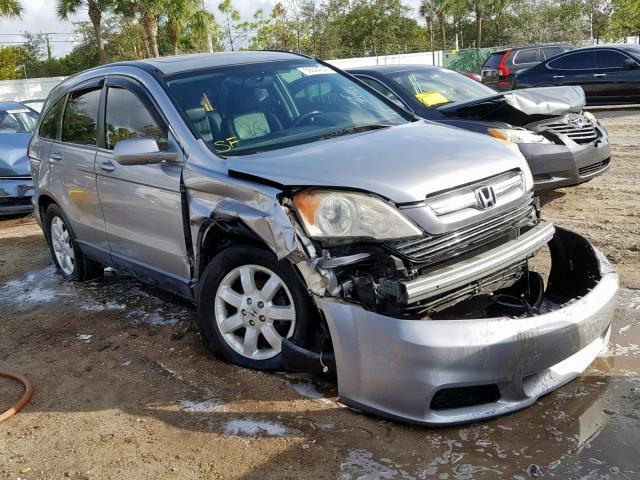 JHLRE38748C019532 - 2008 HONDA CR-V EXL SILVER photo 1