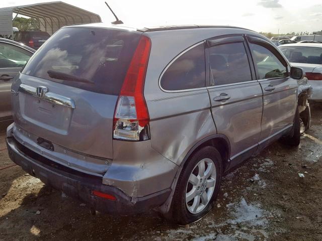 JHLRE38748C019532 - 2008 HONDA CR-V EXL SILVER photo 4