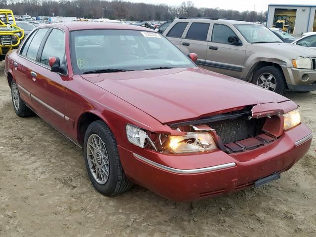 2MEFM74W9YX743824 - 2000 MERCURY GRAND MARQ RED photo 1