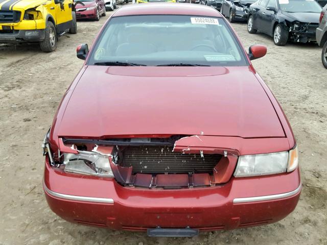 2MEFM74W9YX743824 - 2000 MERCURY GRAND MARQ RED photo 7