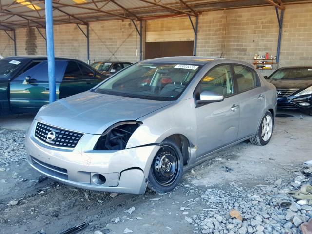 3N1AB61E78L698751 - 2008 NISSAN SENTRA 2.0 SILVER photo 2