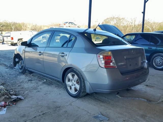 3N1AB61E78L698751 - 2008 NISSAN SENTRA 2.0 SILVER photo 3