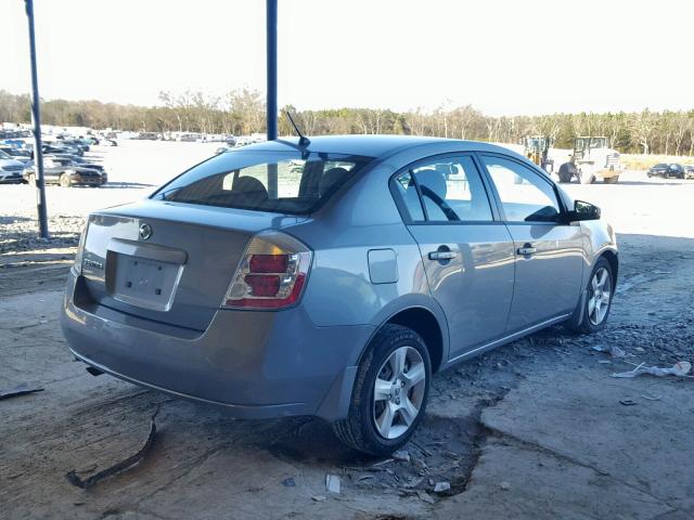 3N1AB61E78L698751 - 2008 NISSAN SENTRA 2.0 SILVER photo 4