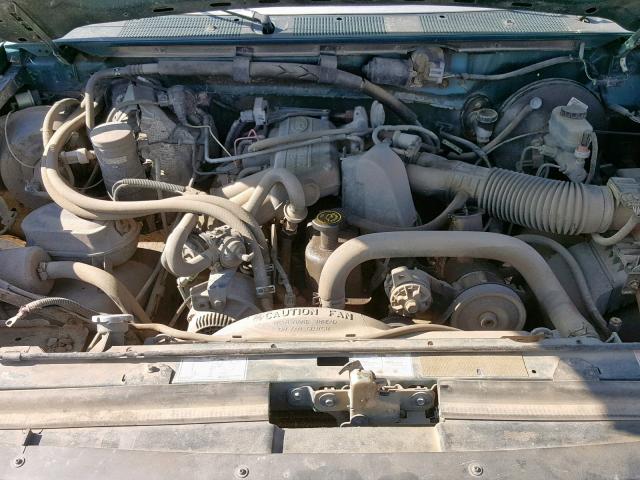 1FTEF15Y7TLB90116 - 1996 FORD F150 GREEN photo 7