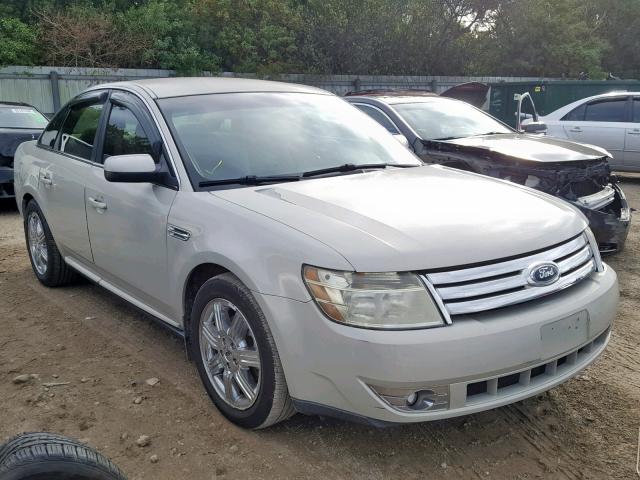 1FAHP24W38G121428 - 2008 FORD TAURUS SEL CREAM photo 1