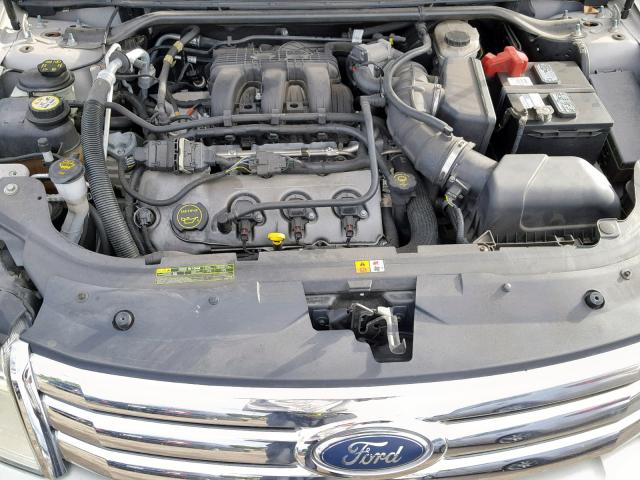 1FAHP24W38G121428 - 2008 FORD TAURUS SEL CREAM photo 7