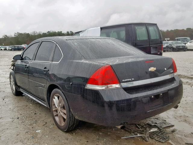 2G1WD5E33E1143592 - 2014 CHEVROLET IMPALA LIM BLACK photo 3