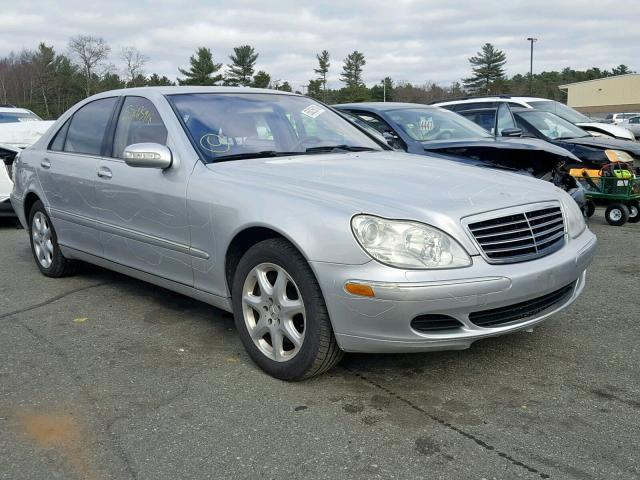 WDBNG84J55A452383 - 2005 MERCEDES-BENZ S 500 4MAT SILVER photo 1