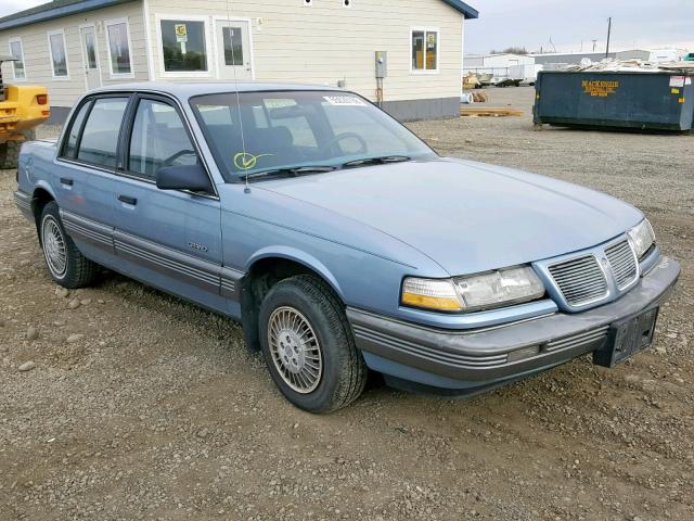 1G2NE54U3KC671718 - 1989 PONTIAC GRAND AM L BLUE photo 1