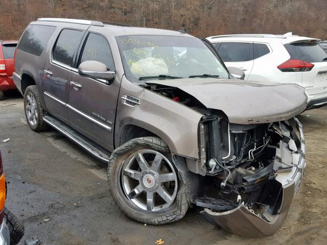 1GYS4HEF2CR131627 - 2012 CADILLAC ESCALADE E TAN photo 1