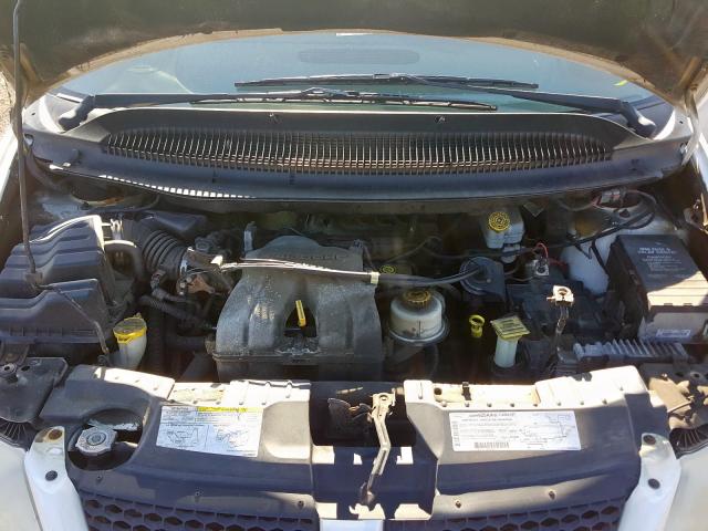 1B4GP25B42B694714 - 2002 DODGE CARAVAN SE WHITE photo 7