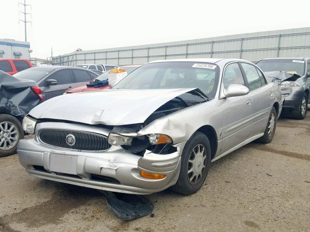 1G4HP52K244128602 - 2004 BUICK LESABRE CU SILVER photo 2