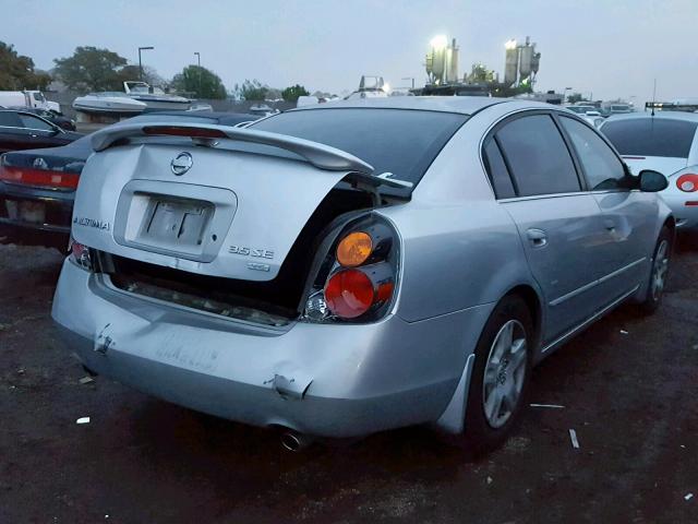 1N4BL11D92C254594 - 2002 NISSAN ALTIMA SE SILVER photo 4