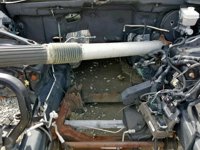 1J8HH48K46C329096 - 2006 JEEP COMMANDER BLACK photo 7